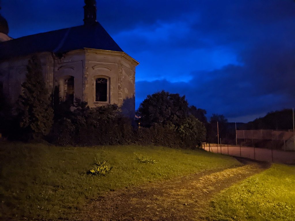 Noční fotografie Siřemi